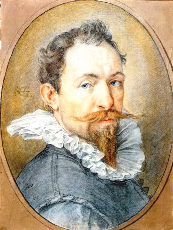 GOLTZIUS, Hendrick Self-Portrait dg Sweden oil painting art
